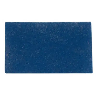 In Demand Kysor Recirculation Blue Air Filter 4 1/8 in. x 6 9/10 in. x 1/2 in. Polyester Fiber Bonded with Fire Retardant Binder - 3199086