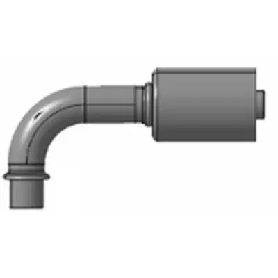 Last Chance Kysor 90 Deg. Fitting No. 6 x No. 6 without Nut - 2670011