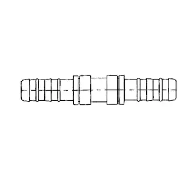 Place Order Kysor Aeroquip EZ Clip 4 23/32 in. Straight Splicer Fitting Kit No. 12 - 2630704