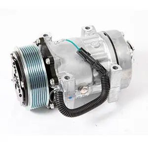 Certified Kysor Sanden OEM Version SD7H15 Compressor 12V R-134a with PV8 Clutch - 1401201