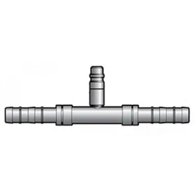 Kysor EZ-Clip Straight Splicer Fitting No. 10 with High Side 16mm R134a Port - 2630903 Authentic
