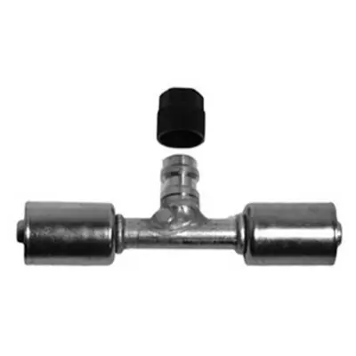 Kysor Straight Splicer No. 10 Fitting with 1/4 in. Service Port - 2614109 Reduced Price