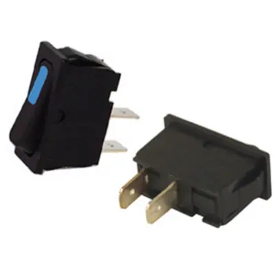 Same Day Shipping Kysor SPDT Rocker Switch 12V with 2-Terminal - 2118002