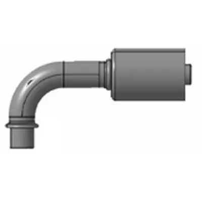 Kysor 90 Deg. Fitting No. 12 x No. 10 without Nut - 2670014 Top Rated