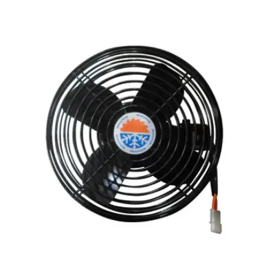 Kysor Black Metal Defrost Fan 12V with U Joint Base - 1299036 Handmade