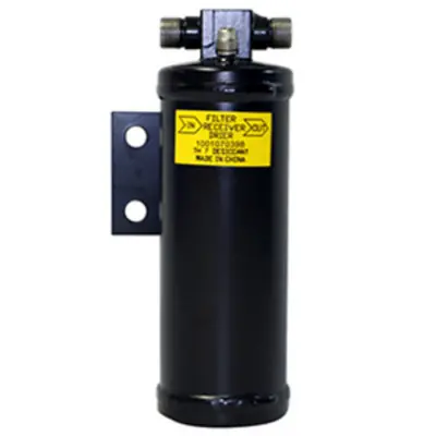 Kysor 3/8 Male O-Ring Receiver Drier with Bracket 2 1/2 in. Diameter x 7 19/32 in. Long - Top Glass - 1999040 Hot Picks