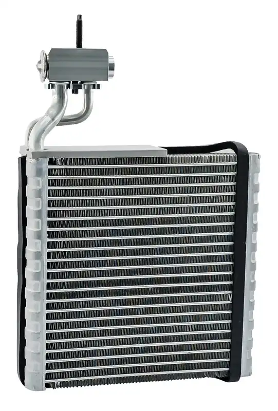 Special Discount MEI R134a PF Style Evaporator 8-1/2 in. x 10 in. x 2-3/4 in. with Bead Fitting Inlet/Outlet and TXV - 6706