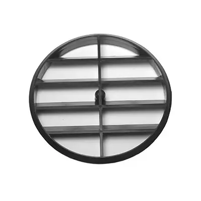 Viral Kysor 4-25/32 in. Round Louver with 4-19/32 in. Mounting Hole - 3275003