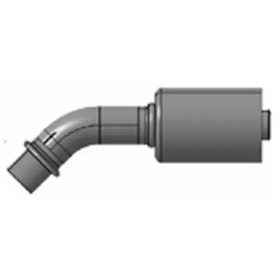 Fast Shipping Kysor 45 Deg. Fitting No. 12 x No. 10 without Nut - 2670009