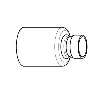 Kysor No. 6 Straight Weld-On Fitting - 2614016 Crafted