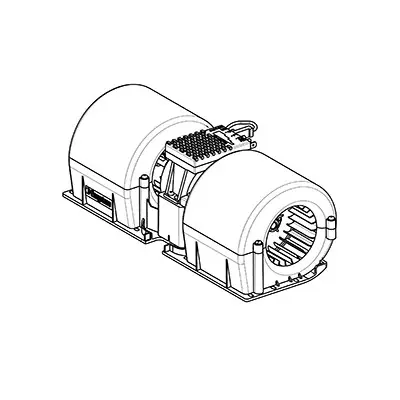 Kysor Single Speed Blower Motor 24V CCWCE 35 Amps Max - 1075047 Top Pick