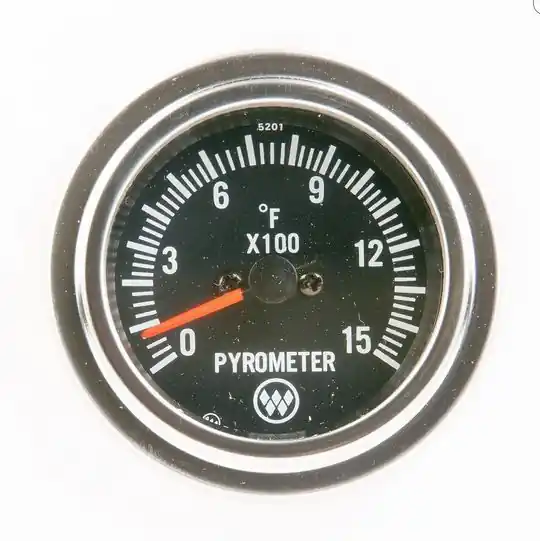 Wholesale Mr. Speedometer 2 in. Chrome Pyrometer 1500F - HG183