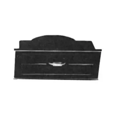 Best Seller Kysor 2-5/32 in. x 5-3/8 in. Rectangle Louver with 2 in. x 4-3/4 in. Mounting Hole - 3299008