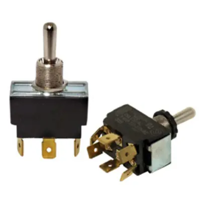 Get Yours Kysor DPDT Chrome Toggle Switch 6-Terminal - 2199006