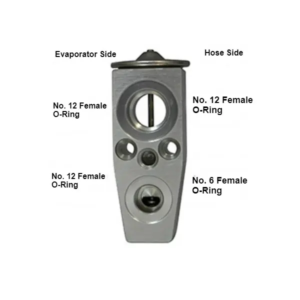 Kysor 1-1/2 Ton Block Type Expansion Valve with No. 6 Inlet and No. 10 Outlet - 1899055 Wholesale