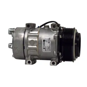 Sanden OEM SD7H15SPRHD Compressor 12V R-134a with KCA Head Type and PV8 Clutch Type - 1401432 by Kysor Top Pick