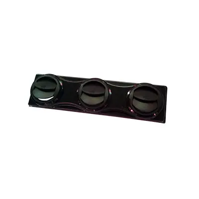 Fan Favorite Kysor Outlet Panel Wave 3 Vent Black - BSP00006PANELKIT