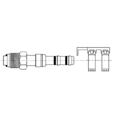 Kysor Straight Male O-Ring 8 x 8 Fitting with Clamp Assembly - 2660039 Editor’s Pick