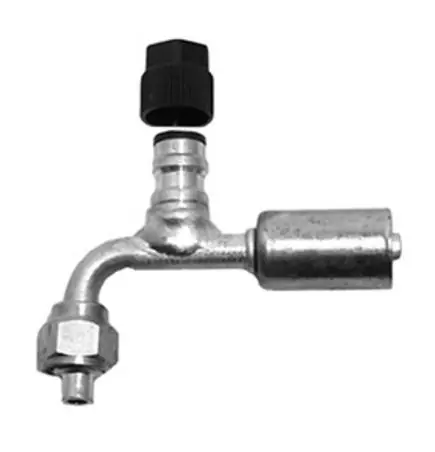 Kysor 90 Degree Female Beadlock O-Ring Fitting No. 10 with 13mm R-134a Port - 2612593 Get Yours