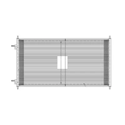Kysor Parallel Flow Condenser Coil 18 11/32 in. x 32 31/64 in. x 5/8 in. - 1513036 Free Returns
