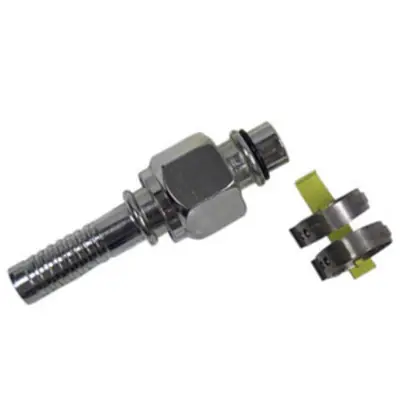 Kysor Straight Female O-Ring with Clamp Assembly No. 10 Fitting with 7/8 in.-14 Fitting Thread Size - 2660006 Luxury