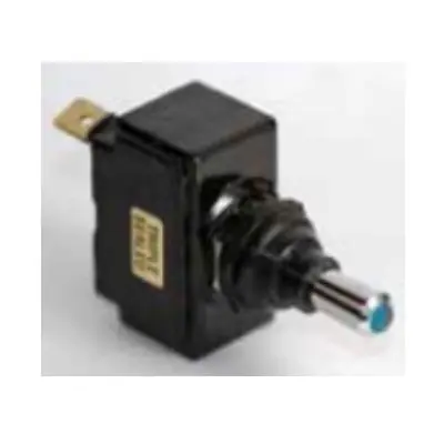 K-Four Triple Sealed Switch 12V 15A Single Pole with Incandescent Lamp Blue Tip and Metal Lever - 13-148 Hot Picks