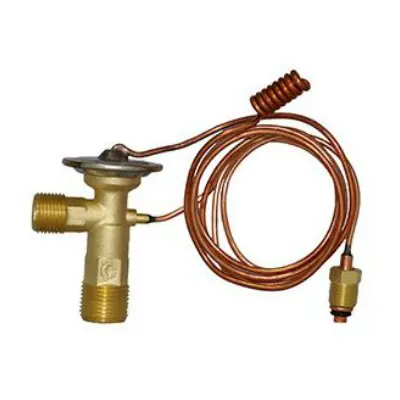 Kysor 1-1/2 Ton Capillary Tube Type Externally Equalized Expansion Valve with No. 6 Inlet and No. 8 Outlet - 1813017 Professional Grade