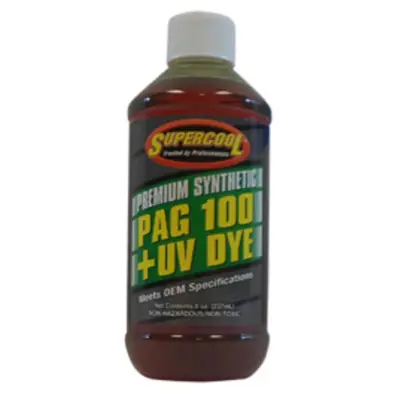 Latest Kysor 8 oz PAG 100 Oil with UV Dye - 3099071