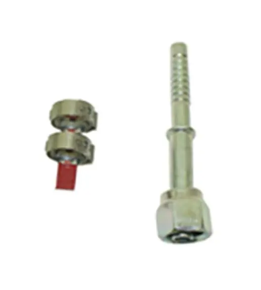Weekend Sale ATCO Straight Female O-Ring AIR-O-CRIMP Fitting No. 6 x No. 8 with Clamp Assembly - 2660008 by Kysor