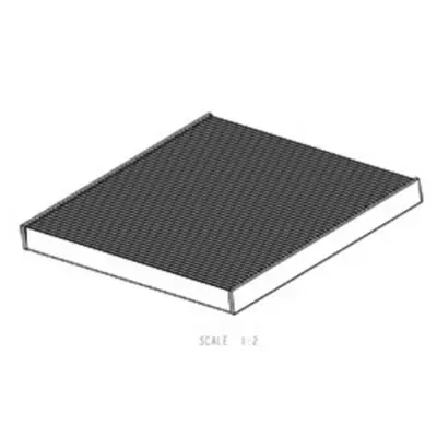 Buy Online Kysor Air Filter 10 3/5 in. x 10 5/8 in. x 1 in. Pleated - 3112007