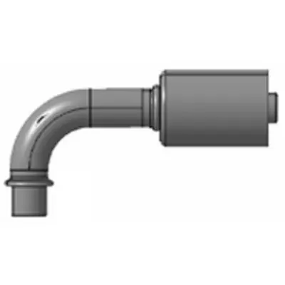 Kysor 90 Deg. Fitting No. 10 x No. 10 without Nut - 2670013 Trusted Brand