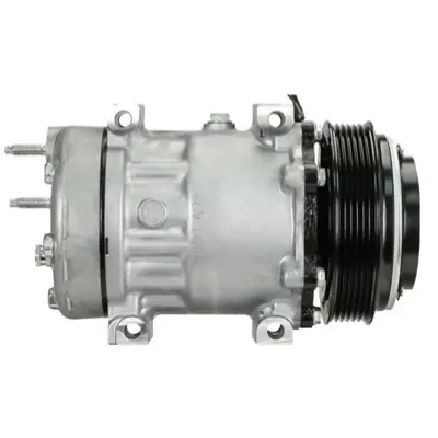 Sanden SD7H15-Super HD Compressor 12V CW with 125mm 6GR Clutch and 2-Wire - 5347S by MEI Handmade