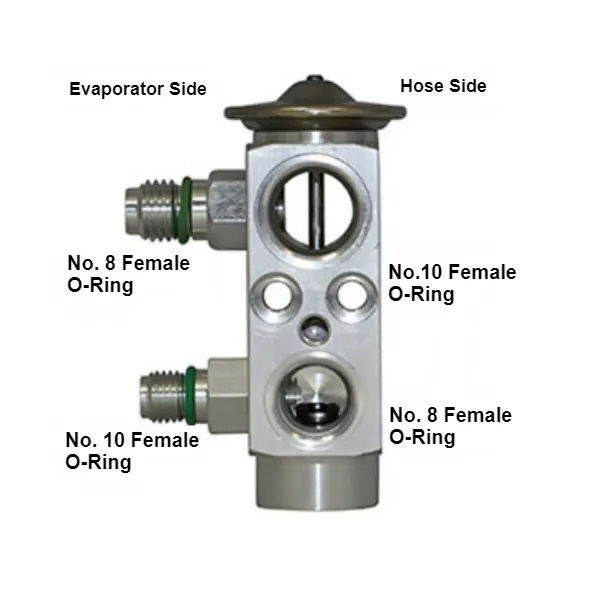 Kysor 2 Ton Block Type Aftermarket Version Expansion Valve with No. 8 Inlet and No. 10 Oulet - 1817010 Bargain
