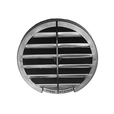 Kysor 3-41/64 in. Round Louver with 3-19/64 in. Mounting Hole - 3299005 Fresh Stock
