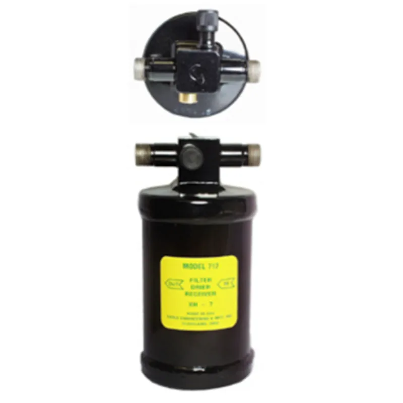 Discount Kysor 3/8 Male O-Ring Receiver Drier 3 in. Diameter x 6 19/64 in. Long - Top Glass - 1999016