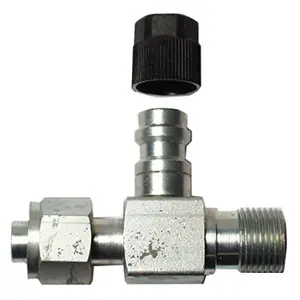 Worldwide Shipping Diesel Kiki and Sanden R-12/R-134a No. 8 Compressor Service Valve with 3/4 in.-16 Thread - 1408049 by Kysor