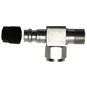 Special Discount Diesel Kiki and Sanden R-12/R-134a No. 8 Compressor Service Valve with 3/4 in.-16 Thread - 1408051 by Kysor