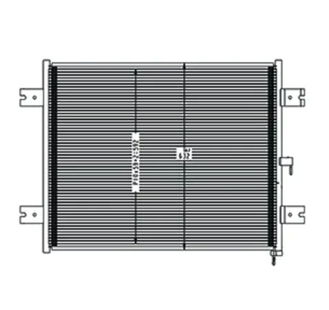 Kysor Parallel Flow Condenser Coil 31 11/16 in. x 15/16 in. x 24 57/64 in. - 1517012 Price Cut