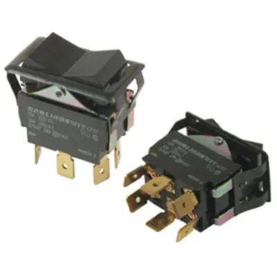 Kysor DPDT Rocker Switch 12V with 6-Terminal/2-Speed - 2117001 Deal