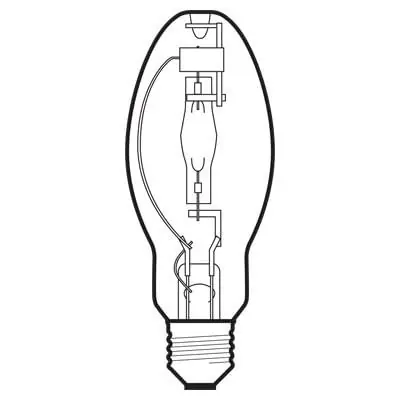 Budget GE Lighting 18679 BD17 HID Metal Halide Lamp 100-Watt E26 Medium 8500-Lumens 65 CRI 3200K Multi-Vapor® PulseArc®