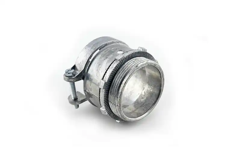 Bridgeport 416-DC2 Die Cast Zinc Non-Insulated Throat Straight Connector 2-Inch Buy Online