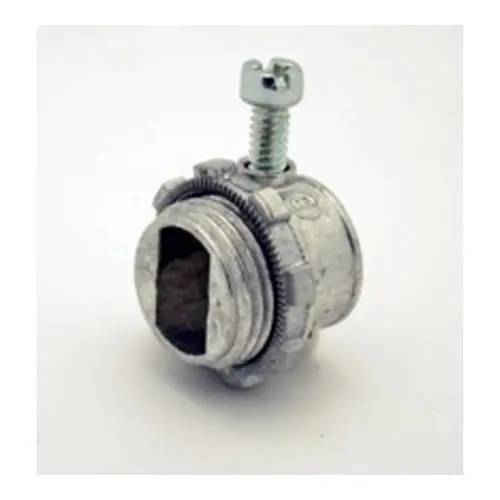 Mega Sale Bridgeport 501-DC2 Die Cast Zinc Set Screw Connector 3/8-Inch