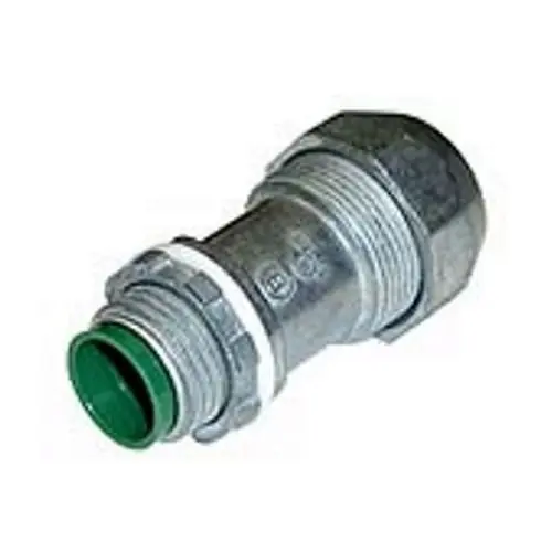 Bridgeport 595-DC2 Die Cast Zinc Jacketed MC Cable Connector 3/8-Inch Mighty-Seal® Same Day Shipping