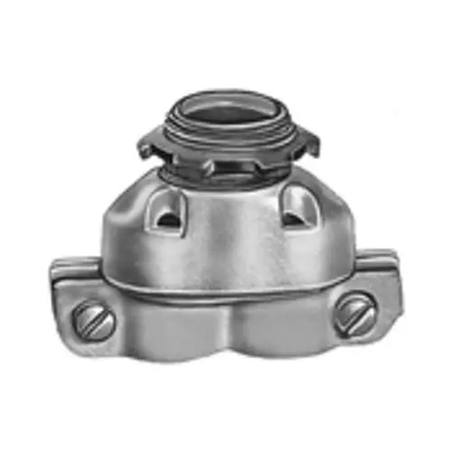 Bridgeport 630-DC2 Die Cast Zinc Strap Type Duplex Connector 3/8-Inch Deal
