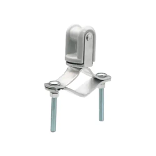 Bridgeport MWH-1 Porcelain Clamp On Adjustable Wire Holder 1-1/4 - 3-Inch For Service Entrance Mast Seasonal Sale