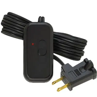 Lutron TT-300NLH-BL 1-Pole 120-Volt AC at 60-Hz Plug-In Lamp Dimmer With Locator Light Black Credenza Holiday Sale