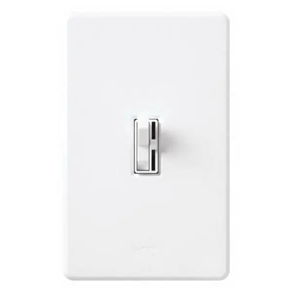 Authentic Lutron AYCL-153PH-WH 120-Volt at 60-Hz 1-Pole 3-Way Preset Dimmer White Clamshell Pack Ariadni CL