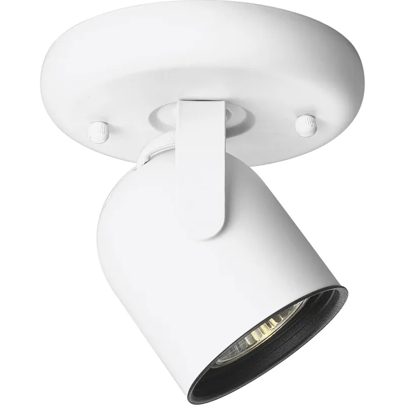 Budget Progress Lighting P6145-30WB Multi Directional Wall/Ceiling Fixture 50-Watt 120-Volt Painted Directionals