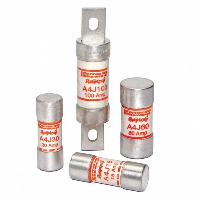 Best Seller Mersen A4J200 Class J Non-Rejection Current-Limiting Fast Acting Fuse 200-Amp 600-Volt AC 300-Volt DC Amp-Trap
