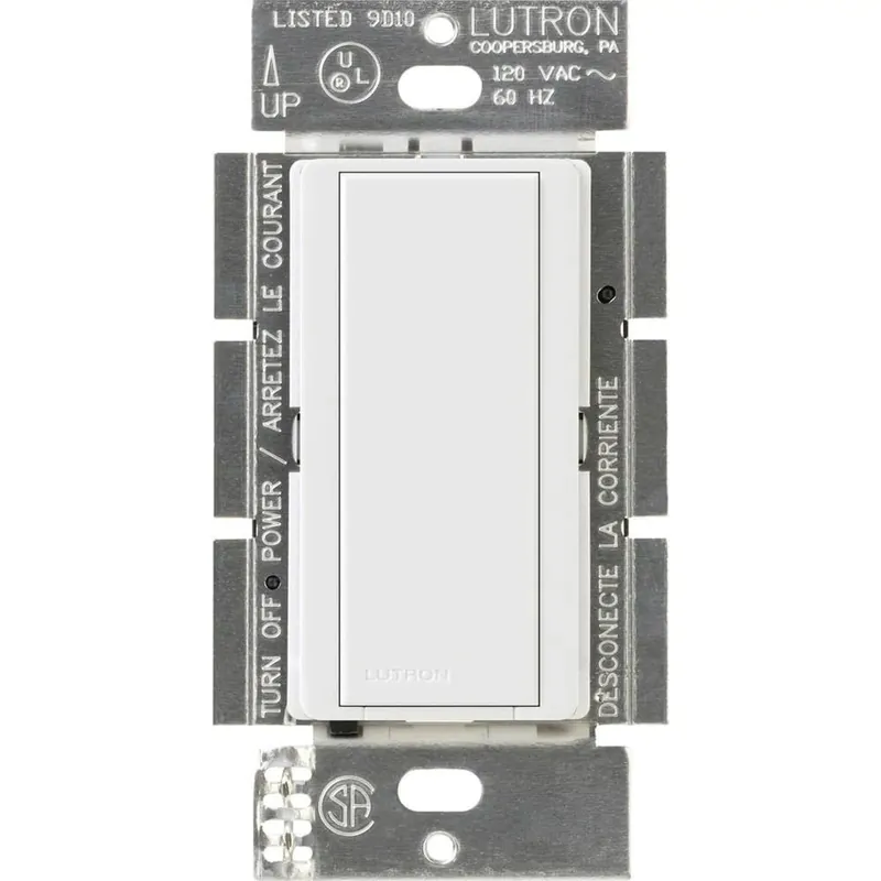 Hot Picks Lutron MA-AS-WH 120-Volt 1-Pole Companion Switch Gloss White Maestro